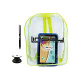 LINSAY 7 Kids tablets 2GB RAM 32GB Android 12 WiFi Tablet for kids Camera Apps Games Learning Tab for Children with Blue Kid Defender Case Backpack Pop Holder and Pen Stylus