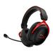 HyperX Cloud II Wireless - Gaming Headset for PC PS4 Nintendo Switch Long Lasting Battery Up to 30 Hours 7.1 Surround Sound Memory Foam Detachable Noise Cancelling Microphone with Mic Monitoring