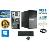 DESKTOP COMPUTER Dell TOWER i5 2500 Quad 3.3GHz 8GB 240GB SSD + 2TB Storage HD Win 10 HP 64 - Used