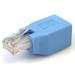 Startech Startech.Com Cisco Console Rollover Adapter For Rj45 Ethernet Cable - Network Adapter Cable - Rj-45 (M) To Rj-45 (F) - Blue - Rollover Electronic_Cable