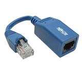 Tripp Lite Cisco Console Rollover Cable Adapter (m/f) Rj45 To Rj45 Blue 5 In. Serial Adapter Rj-45 (m) To Rj-45 (f) 42 Ft Cat 5e/6 Mlded Blue