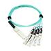 10442-AX 7 m 100GBASE-AOC QSFP28 to 4 SFP28 Extreme CompatibleActive Optical Cable