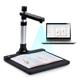 Tomshine Adjustable HD High Speed USB Book Image Document Scanner Dual Lens (10 -pixel & 2 -pixel) Max. A3 Scanning Size with OCR Function for Classroom Office Library Bank