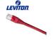 Leviton 62460-3R 3-Foot eXtreme 6 Standard Patch Cord - Red