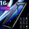 16GB Bluetooth 5.0 Touch MP3 Player 80 Hours Playback Lossless Sound Music Player Black