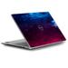 Skin Decal for Dell XPS 13 Laptop Vinyl Wrap / Blue Pink Smoke Cloud