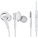 OEM InEar Earbuds Stereo Headphones for Xiaomi Redmi 3 Plus Cable - Designed by AKG - with Microphone and Volume Buttons (White)
