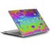 Skin Decal for Dell XPS 13 Laptop Vinyl Wrap / trippy tie die colors dripping lava