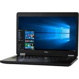 Used Dell Latitude E5470 Laptop Computer 3.00 GHz Intel i5 Dual Core Gen 6 16GB DDR3 RAM 500GB Hard Drive (HDD) SATA Hard Drive Windows 10 Professional 14 Screen