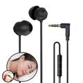 Pristin X110 Sleep Earphones -noise In-ear Headphones Ultra-soft Silicone Earbuds 3.5mm Wired Headset Compatible with Android Smart Phones