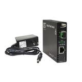 FRM220-1000MS-W20B Gigabit Ethernet BiDi WDM single strand SMF media converter 1550/1310nm LC 20Km managed