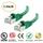 Huetron? 5-Pack Cat 6 Ethernet Cable Cat6 Snagless Patch 10 Feet - Computer LAN Network Cord GREEN