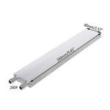40*240mm Primary Aluminum Water Cooling Block Heat Sink System For PC Laptop CPU
