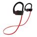 Bluetooth 5.0 Headphones/Best Noise Cancelling Wireless Sports Earphones/Sweatproof Earbuds for Gym Running/Up to 8 Hours of Working Time/Built-in Mic Headsets/Earbuds Red