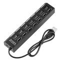 Universal USB 2.0 Multi-Port Socket 7 Ports USB Hub Fast Charger;Universal USB 2.0 Multi-Port Socket 7 Ports USB Hub Fast Charger