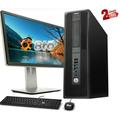 Restored HP Z240 Workstation SFF Computer Core i5 6th 3.4GHz 16GB Ram 2TB HDD New 22 LCD Keyboard and Mouse Wi-Fi Win10 Pro Desktop PC (Refurbished)