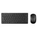 2.4G Wireless Silent Keyboard And Mouse Combo Mini Multimedia Full-size Keyboard Mouse Combo Set For PC