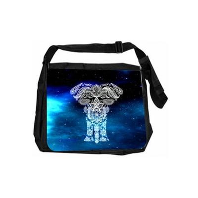 Elephant Galactic Cross Body Shoulder Messenger Laptop Bag 
