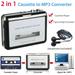 USB Cassette Tape to PC CD MP3 Digital File Converter Capture Audio Music Player