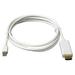 Unirise MDPHDMI-03F-MM 3ft Mini Displayport to HDMI Cable Male - Male 32 AWG