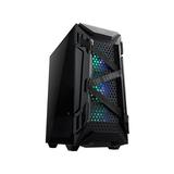 ASUS TUF Gaming GT301 Mid-Tower Compact Case for ATX Motherboards with Honeycomb Front Panel 3 x 120mm AURA Addressable RBG Fans Headphone Hanger and 360mm Radiator Support 2 x USB 3.2 Gen1 (USB 3