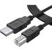 UpBright USB 2.0 Cable PC Data Cord Compatible with LaCie 250GB 300728 300728EK 320GB 300968 301108U 301108UR d2 HD Quadra 300968U 320GB P3 HD 500GB 301103 Hard Disk Drive Design by F.A Porsche HDD HD