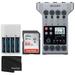 Zoom PodTrak P4 Portable Multitrack Podcast Recorder + 64GB Ultra SDXC Memory Card + 4x AA Batteries & Charger + Cleaning Cloth â€“ Ultimate Podcasting Bundle