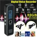 Digital Voice Recorder Audio Recording Device for Lectures and Meetings Interviews USB Rechargeable