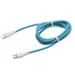 Blue 4ft PD Cable USB-C to Type-C Fast Charger Cord Power Wire Sync [C-to-C] G8J for TCL Signa 10 Pro 5G UW - Xiaomi Redmi Note 7 Mi Mix 2 9T 9 - ZTE ZMax Pro Z981 Max XL Grand X4 X3