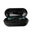 Best Wireless Earbuds for Jogging Aerobic & Gym Activity Best 5.0 Bluetooth Earbuds Wireless Headphone HBQ Brand V5.0 Sweatproof Earphone with TWS Technology and Charging case. Great Purchase