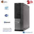 Pre-Owned Dell Desktop Computer SFF PC Core i5 CPU 8GB Ram 120GB SSD 1TB HDD Keyboard & Mouse WiFi Bluetooth Win10 Pro (Refurbished)