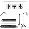 Ktaxon 10x6.5ft Adjustable Background Support Stand Photo Studio Backdrop Crossbar Set