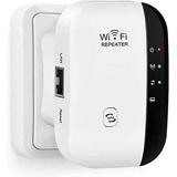 WiFi Range Extender 300Mbps Wireless Repeater 2.4G Internet Signal Booster Superboost Amplifier Supports Repeater/AP 2.4G Network with Integrated Antennas LAN Port