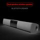 Ludlz Home Theater Long Soundbar FM Radio Subwoofer Stereo Wireless Bluetooth Speaker Home Theater Surround Sound Bar with Bluetooth éˆ¥?Dolby Digital Wireless Subwoofer