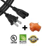 AC Power Cord Cable Plug for RCA 22/26/32/40/42 inch Series LCD LED HDTV TV RCA 22/26/32/40/42 inch - 10ft