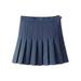 Women Girls Short High Waist Casual Pleated Skater Tennis Skirt