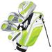 Ray Cook Manta Ray Junior 6-Piece Set With Bag Ages 6-8 (Lime/White) Golf