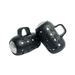 Hand Dumbbell Hand Weights Egg Weights - Cardio Max 3lb Set 1.5lb each (Black)