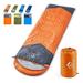 oaskys Camping Sleeping Bag - 3 Season Warm & Cool Weather - Summer Spring Fall Lightweight Waterproof for Adults & Kids - Camping Gear Equipment Traveling and Outdoors