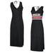 NASCAR Merchandise G-III 4Her by Carl Banks Women's Opening Day V-Neck Maxi Dress - Black/Red