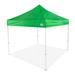 Impact Canopy 8x8 Pop Up Canopy Tent Lightweight Powder Coated Steel Frame Straight Leg Kelly Green