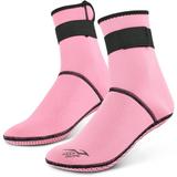 Htovila Diving Socks 3mm Neoprene Beach Water Socks Thermal Wetsuit Boots Slip Diving Socks for Rafting Snorkeling Sailing Swimming