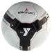 BSN Sports THE YMCA Soccer Ball Size 4 Black and White