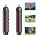 Hmount Deeroll Tangle-Free with Ball Bearings Rapid Speed Jump Rope Home Gym Equipment Fitness Equipment Jumping Rope Training(Black&Red)
