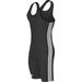 Adidas aS102s Men s Wrestling 3-Stripe Singlet