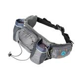ExtremeMist Detachable Hydration Waist Pack - Water Bottle Fanny Pack (Gray Small)