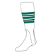 TCK Baseball Stirrups Large (300F 7in) White Teal Black