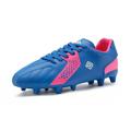 Dream Pairs Kids Girls & Boys Cleats Soccer Shoes Athletic Low Top Kids Football Shoes Hz19006K Royal/Blue/Fuchsia Size 3
