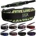 MRX Weight Lifting Belt with Double Back Support Gym Training 5 Wide Belts 11 Colors (Camo Green XLarge)