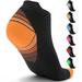 1/2/3/6 Pairs Low Cut Compression Running Socks Sport Compression Ankle Socks best for for Runners Plantar Fasciitis Arch Support Endurance & Cycling
